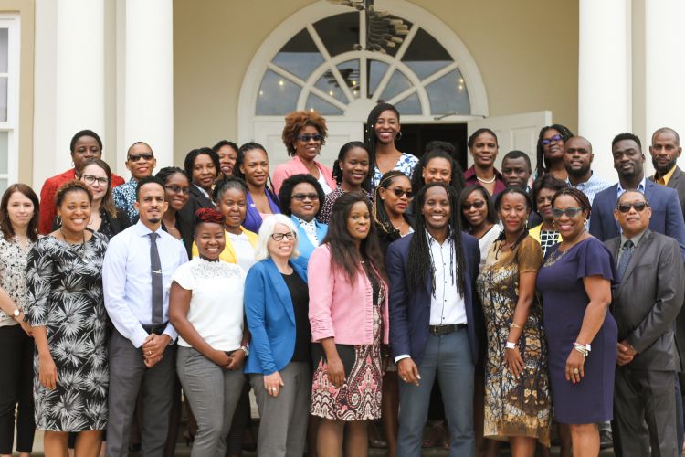 The participants of the Climate Change and Gender Focal Points Workshop in Jamaica